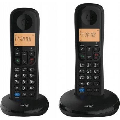 BT Everyday Phone Twin DECT Černý – Sleviste.cz