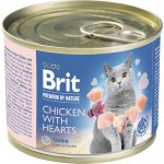 Brit Premium by Nature Cat Chicken with Hearts 200 g – Zbozi.Blesk.cz