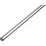 ALU - kruhový profil, stříbrný elox Ø 6 mm, 2 m – Zboží Mobilmania