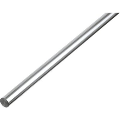 ALU - kruhový profil, stříbrný elox Ø 6 mm, 2 m – Zboží Mobilmania