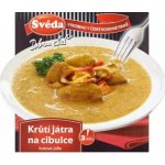 Švéda Krůtí játra na cibulce 340 g – Zboží Dáma