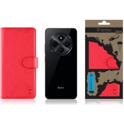 Tactical Field Notes pro Xiaomi Redmi 14C, červená – Zboží Živě