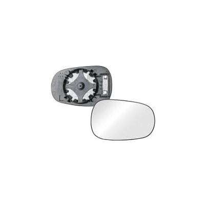 Sklo zpětného zrcátka NISSAN MICRA (K12) | 2003-2010 | vyhřívané | chromové | vypouklé | TAIWAN | | Zboží Auto