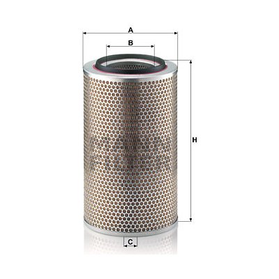 MANN-FILTER Vzduchový filtr C23440/1 – Hledejceny.cz