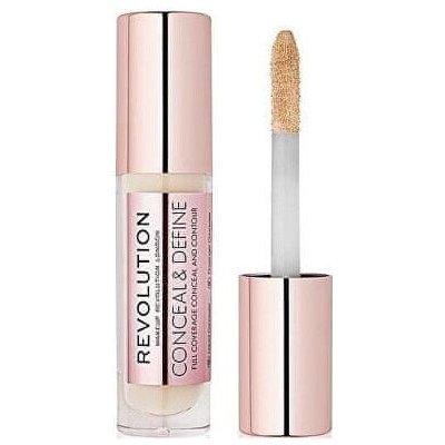 Make-up Revolution Conceal & Define Tekutý korektor C4 4 g – Hledejceny.cz