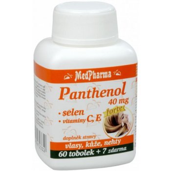 MedPharma Panthenol 40 mg Forte 67 kapslí