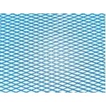 Síťovaná mřížka tahokov alu modrá metalíza 100cm x 33cm