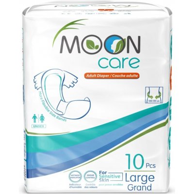 MoonCare Plenkové kalhotky pro dospělé L 10 ks