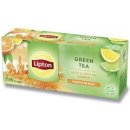 Lipton Zingy Citrus zelený čaj aromatizovaný 25 nálevových sáčků 32,5 g