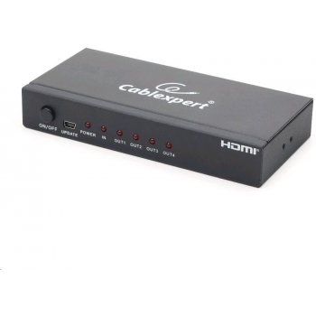 Dat přepínač GEMBIRD HDMI splitter, rozbočovač 4 cesty DAT0541HA