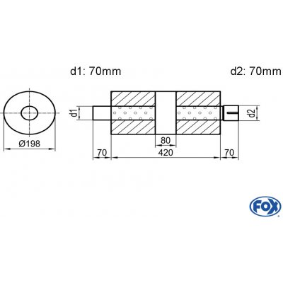 FOX UNI-K62642070s – Hledejceny.cz
