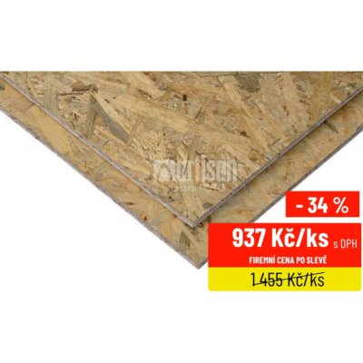 Deska KRONOPOL OSB-3 22x1250x2500 Desky G-K, OSB – HobbyKompas.cz
