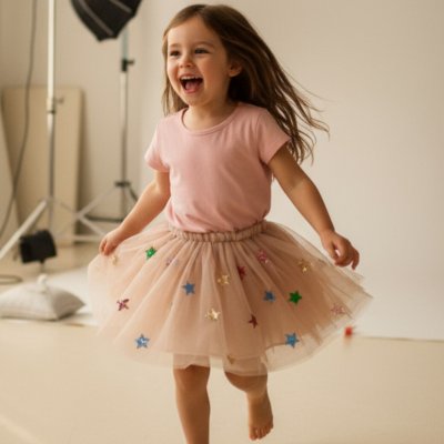 Konges Slojd třpytivá sukně Yvonne Multi Star – Hledejceny.cz