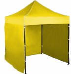 Expodum Nůžkový stan 2x2m ocelový Žlutá 3 boční plachty – Hledejceny.cz