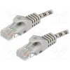 síťový kabel Logilink CP1022U Patch, U/UTP, 5e; CCA; 0,5m, šedý