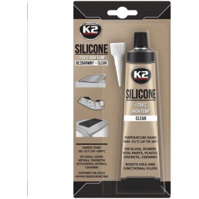 K2 SILICONE CLEAR 85 g – Zbozi.Blesk.cz