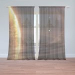 Sablio Záclony Vesmír: 2ks 150x250cm – Hledejceny.cz