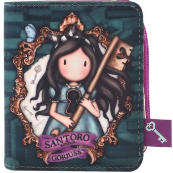 Peněženka 2v1 s odnímatelnou kapsou Santoro London - Curiosity