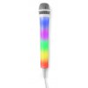 Karaoke Fenton KMD55W Karaoke mikrofon s RGB osvětlením bílá