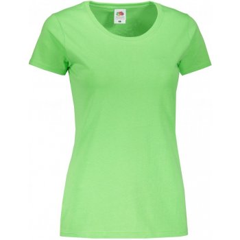 FRUIT OF THE LOOM LADY-FIT VALUEWEIGHT T LIME