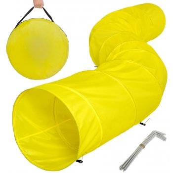 Tunnel Agility Per Cani TecTake - 5m X 60cm, Verde | Con Picchetti E Sacca Di Trasporto - Foto 2