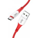 Hoco X70 USB to Type C 3A Ferry, 1m, červený – Zbozi.Blesk.cz