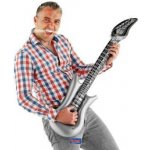FOLAT Nafukovací kytara stříbrná rocker 100 cm – Hledejceny.cz