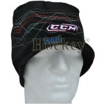 Kulich s kšiltem CCM Visor Beanie Hat černý 3590019 BK Černá – Hledejceny.cz