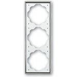 ABB Impuls trojrámeček chromová 1754-0-4135 1723-726 2CKA001754A4135 – Hledejceny.cz