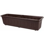 PLASTKON Truhlík Garden 40 cm hnědý – Zboží Dáma PLASTKON Truhlík Garden 40 cm hnědý – Zboží Dáma