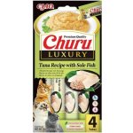 Churu Cat Luxury Tuna Recipe with Sole Fish 4 x 14 g – Hledejceny.cz