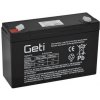 Olověná baterie Geti 6V 12Ah