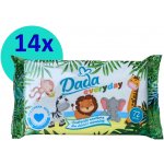 Dada Everyday Vlhčené ubrousky 14 x 72 ks – Zboží Dáma
