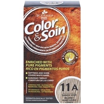 Color & Soin barva na vlasy 11A Pískově popelavá blond 135 ml