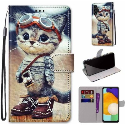 Pouzdro Trendy Cross case Kočka – Samsung Galaxy A13 – Zbozi.Blesk.cz