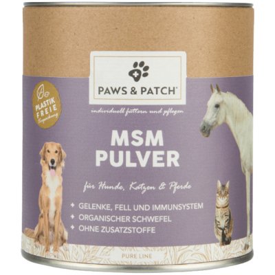 PAWS & PATCH MSM Powder MSM prášek 400 g – Zboží Mobilmania