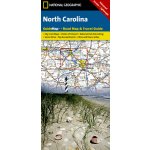Carolina Sever USA cestovní mapa GPS komp. NGS – Sleviste.cz
