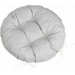 Bellatex Adéla prošívaný kulatý Šedá 40 cm – Zboží Dáma