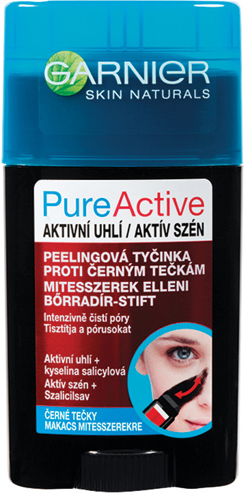 Garnier Pure Active slupovací maska proti černým tečkám s aktivním uhlím 50  ml od 103 Kč - Heureka.cz