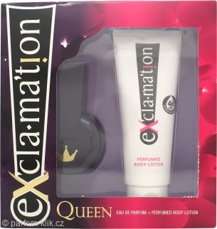 Exclamation Exla.mation Queen EDP 30 ml + tělové mléko 115 ml dárková sada