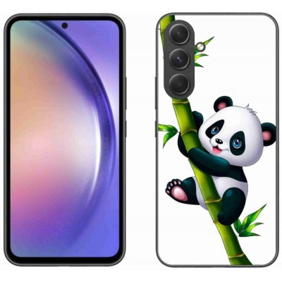 mmCase Gelové Samsung Galaxy A54 5G - panda na bambusu