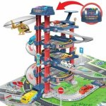 1Mcz SNA660-A331 Parkovací dům/mega city garáž 4 patrová s výtahem a heliportem – Hledejceny.cz