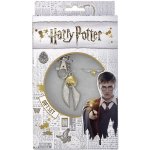 Přívěsek na klíče Carat Shop a odznak Harry Potter Zlatonka – Zboží Mobilmania