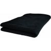 Pikniková deka Printwear Pikniková deka s úpravou proti plstnatění 180 x 110 cm Černá NT507