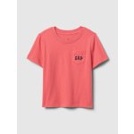 GAP Baby tričko Pocket červená – Zboží Dáma