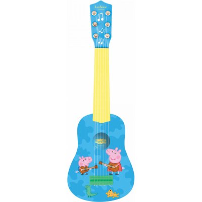 Lexibook Moje první kytara Prasátko Peppa 21 – Zbozi.Blesk.cz