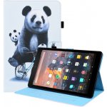 Protemio ART Zaklápěcí obal Amazon Kindle Fire HD 10 2019 / 2017 9. generace / 7. generace 54299 PANDA – Zboží Mobilmania