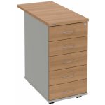 Hobis K 35 C N 80 5 zásuvek léta napříč 80 cm višeň šedá – Hledejceny.cz
