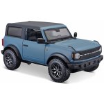 Maisto Bronco Kit Ford Badlands modrá 1:24 – Hledejceny.cz