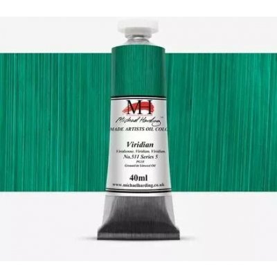 Michael Harding olejové barvy 40 ml viridian 511 – Hledejceny.cz